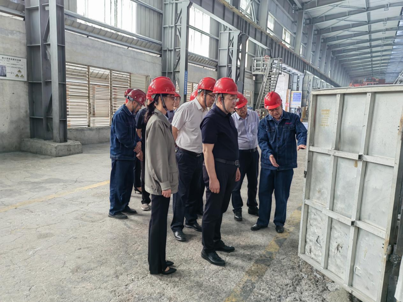 省國資委黨委書記、主任姜軍蒞臨物產(chǎn)工投公司調(diào)研