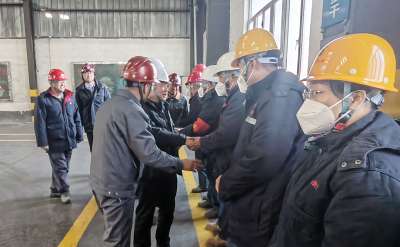 過年好！省國資委領(lǐng)導(dǎo)把新春祝福送到一線崗位