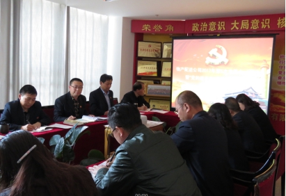 配送公司黨委召開&ldquo;黨的建設(shè)年&rdquo;活動動員推進會