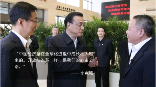 李克強提的更高水平對外開放，2015做了這些